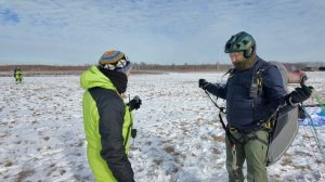 Инструктаж и полеты курсатнов - Инструктор Передереев