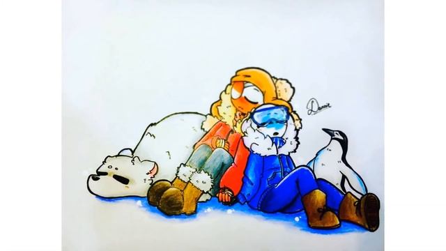 Countryhumans greenland en antarctica смотреть онлайн