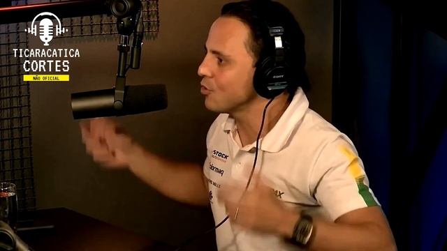 PIZZONIA E O CARRO DA JAGUAR | FELIPE MASSA - TICARACATICAST | CORTES смотреть онлайн