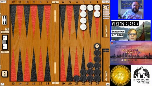 Backgammon 11pt Classic with commentary by Rory Pascar смотреть онлайн