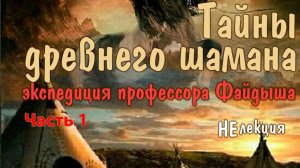 Лекция Евгения Файдыша «Тайны древнего шамана». Часть 1.