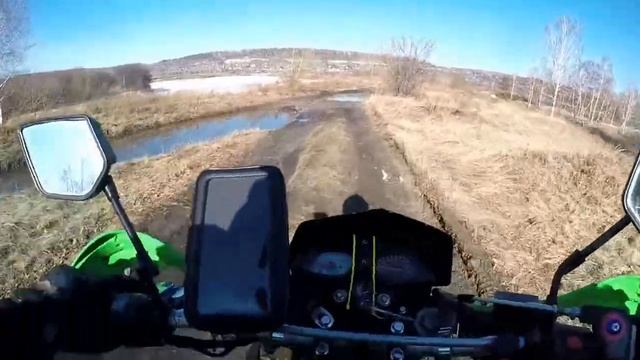 Эндуро. Катаюсь, падаю, пантера.