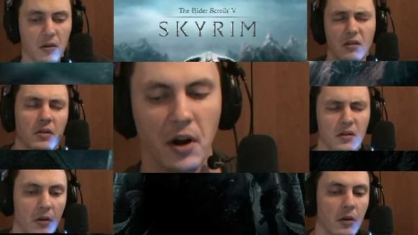 The Dragonborn Comes - Skyrim - Male Choir Cover +Midi)