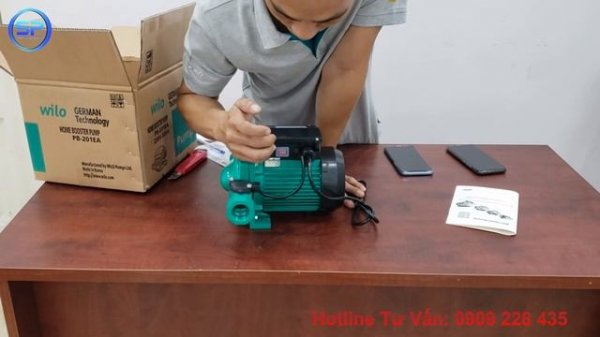 Máy bơm tăng áp điện tử Wilo PB-201EA