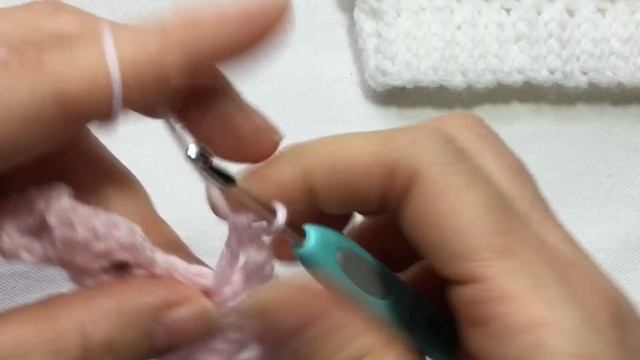 Easy crochet fan stitch #45 смотреть онлайн