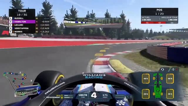 GP Autriche training 50% IA 100 смотреть онлайн