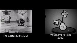 Mouse avi Re-Take Comparison (side by side)