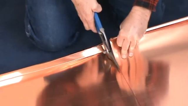 Pelican Snips Cutting Sheet Metal