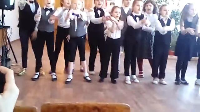 Поём на день учителя)))) смотреть онлайн
