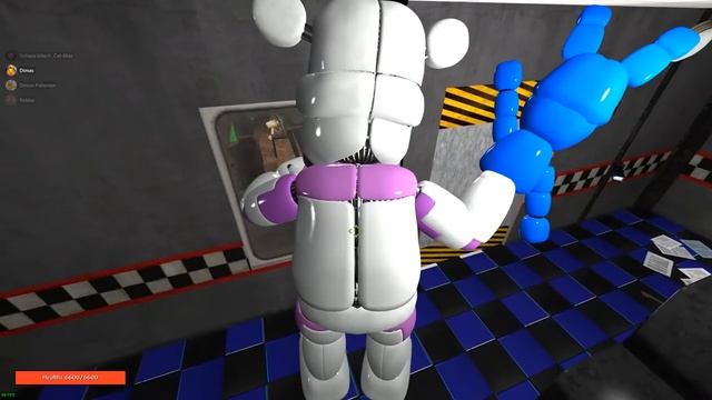 АНИМАТРОНИКИ ПУГАЮТ ОХРАННИКА FNAF 1 ► Garry's Mod смотреть онлайн