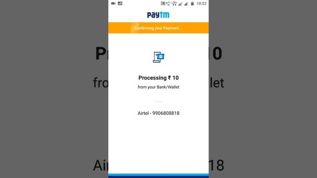 PayTm | Free 10 Rupees Recharge | Grab Before It Ends смотреть онлайн
