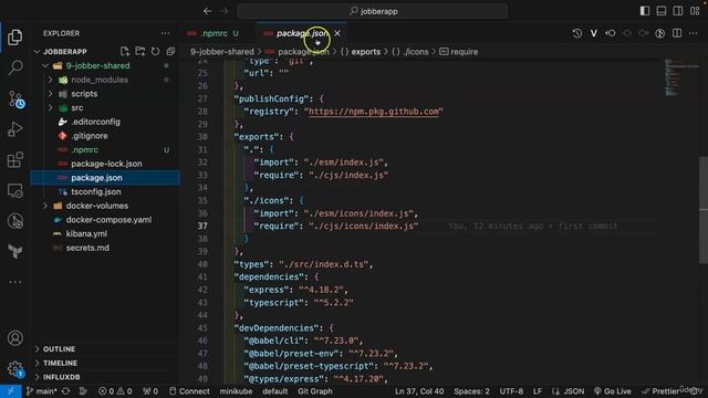 33 - Node npmrc file смотреть онлайн