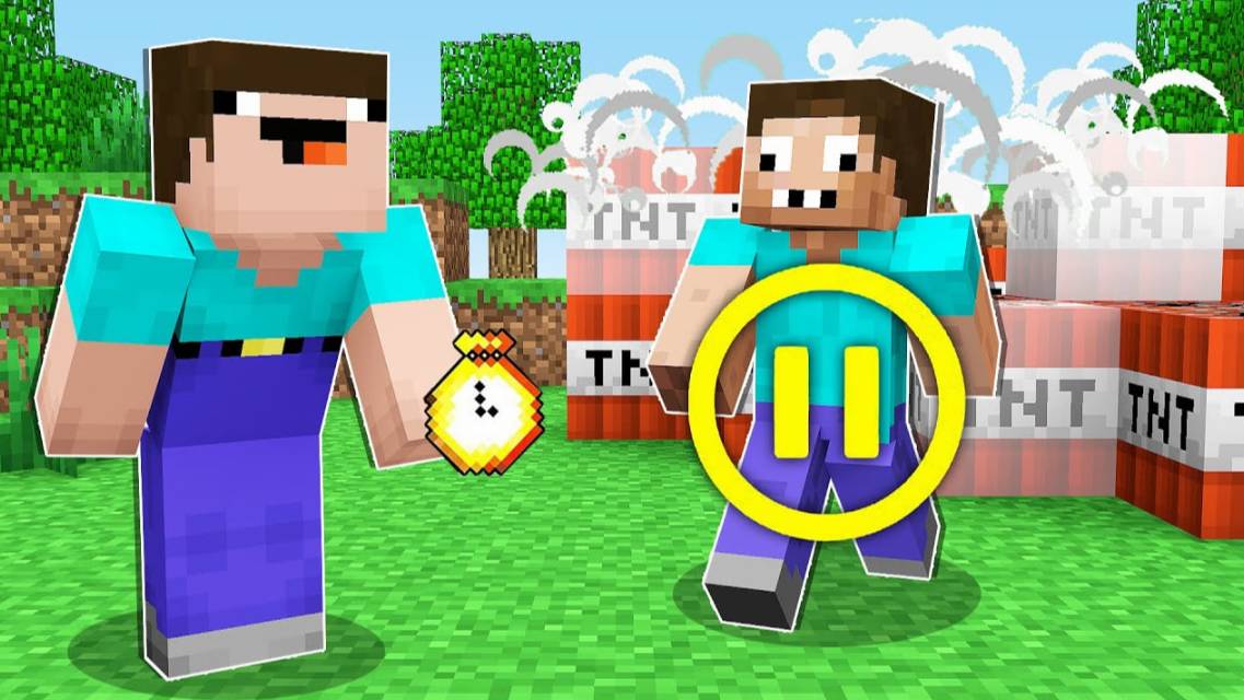 📹 НУБ ОСТАНОВИЛ ВРЕМЯ И ЗАТРОЛЛИЛ ПРО В МАЙНКРАФТ ! НУБИК И ПАУЗА ЧЕЛЛЕНДЖ ПРАНКИ НАД ПРО MINECRAF смотреть онлайн