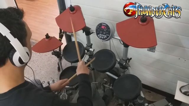 Thundercats Intro Drum Cover (1985-1989 TV Series) смотреть онлайн