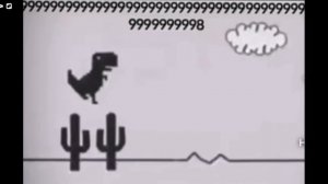 чем закончилась игра гугл динозавр