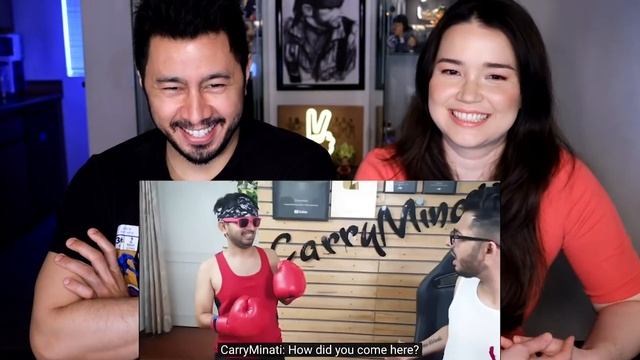 CARRYMINATI Vs SAIMAN SAYS | Reaction By Jaby Koay & Achara Kirk!