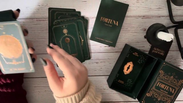 The fortuna Tarot #unboxing #review смотреть онлайн