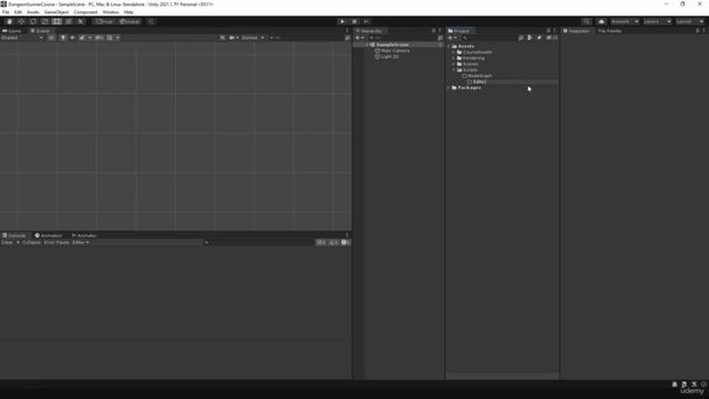 Udemy - Unity 2D Dungeon Gunner Roguelike Development Course смотреть онлайн