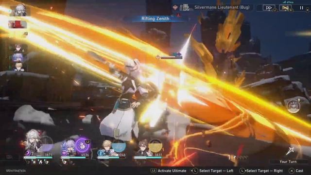 Honkai StarRail Gameplay - Fighting Gepard in Simulated universe world 3 смотреть онлайн