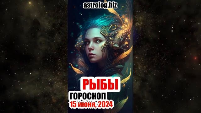 РЫБЫ гороскоп на 15 июня, 2024 смотреть онлайн