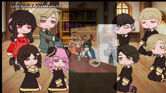 🍓spy X Family /anya's Classmates React To Anya As Sakura Haruno 🍓