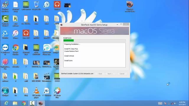 How to install SkinPack macOS Sierra in Windows 7/8/10 FREE смотреть онлайн