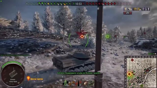 WoT PS4 Leopard PTA легкий настрел