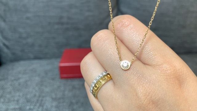Cartier | D'AMOUR Necklace | Jewelry Unboxing @myfavoritethings1567 смотреть онлайн