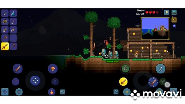 Выживание в Terraria.Серия 2.Больше домов! смотреть онлайн