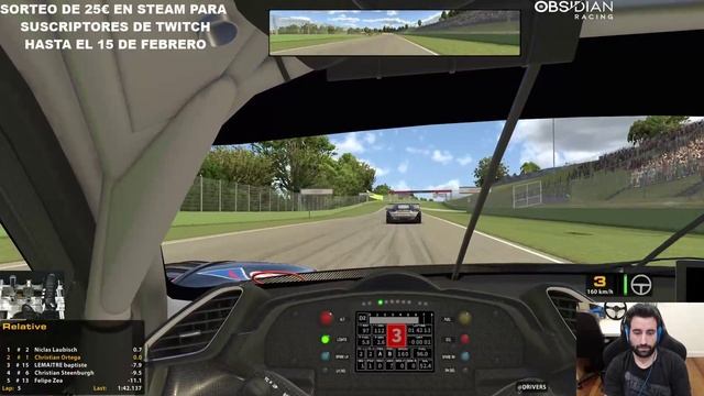 iRacing - ¡Persigue la zanahoria! (Ferrari GT3 @ Imola) смотреть онлайн