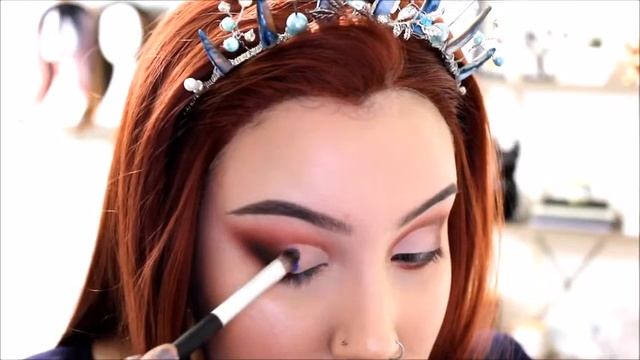 Fire & Ice Makeup Tutorial | Juvia's Place Masquerade Palette | chelseabeauty_ смотреть онлайн