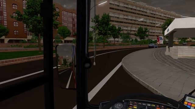 OMSI 2. Baumgarten. Route 14 смотреть онлайн
