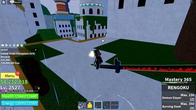 LEVEL 2500 - 2550 IN THE NEW ISLAND OF BLOX FRUITS (TIKI OUTPOST) смотреть онлайн