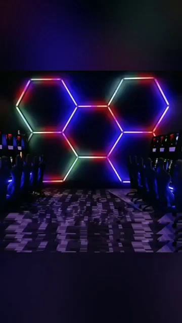 LED hexagon light #light #carwash #led #ledlighting #autowash #car detailing смотреть онлайн