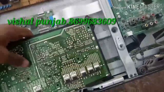 #5 LG 42PN4500-TA PLASMA REPAIR.. not va, vs voltage ( ysus short) смотреть онлайн