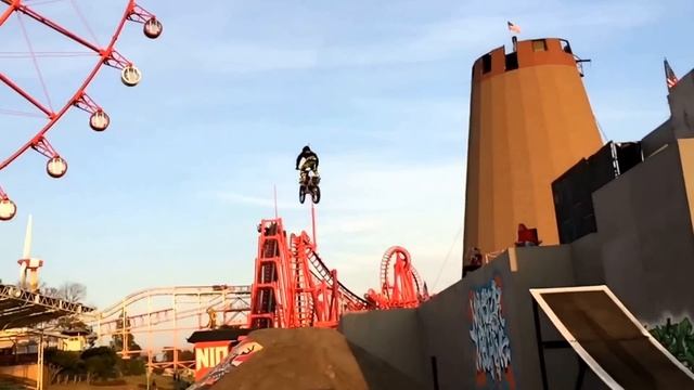 Kenny Haskell FMX at Greenland Amusement Part in Arao, Japan смотреть онлайн