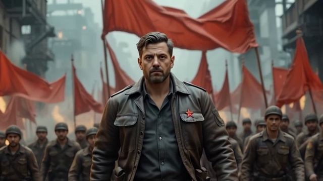 Нейроклип "Революции пламя зовёт!" - (Suno Ai) (hailuoai.video) смотреть онлайн