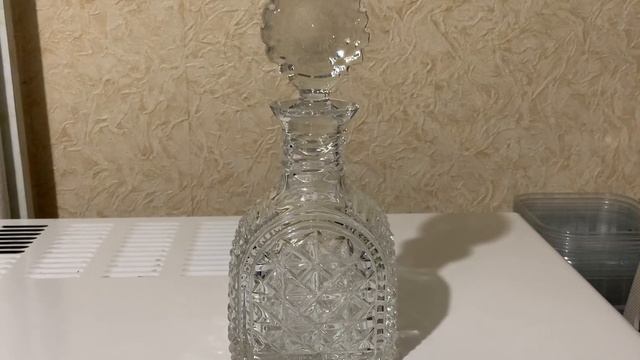 Графин для вина хрусталь СССР смотреть онлайн
