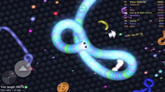 Slither.io A.I. 111,000+ Score Epic Slitherio Best Gameplay! #128 смотреть онлайн