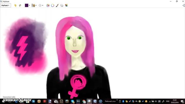 Рисую Нимфадору Тонкс смотреть онлайн