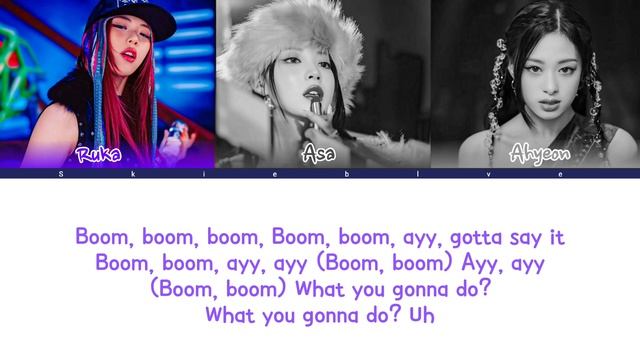 Babymonster Ruka, Asa & Ahyeon - Rap Parts - Lyrics
