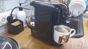 Температура кофе - в работе маленькая но мощная кофемашина inhouse , серия Multicoffee 2в1