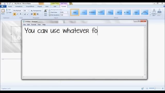 How To Get The Black Outline On Windows Live Movie Maker смотреть онлайн