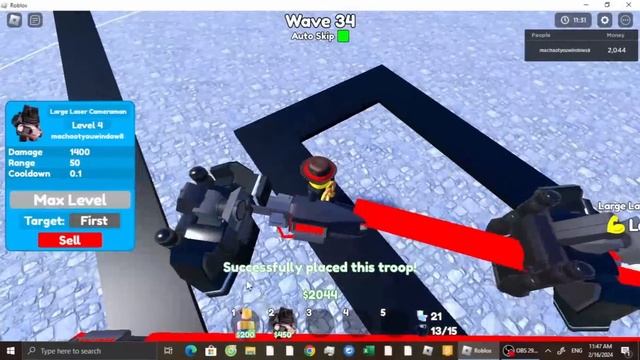 Liệu unit Large laser cameraman còn sử dụng trong mode nightmare được không ? смотреть онлайн