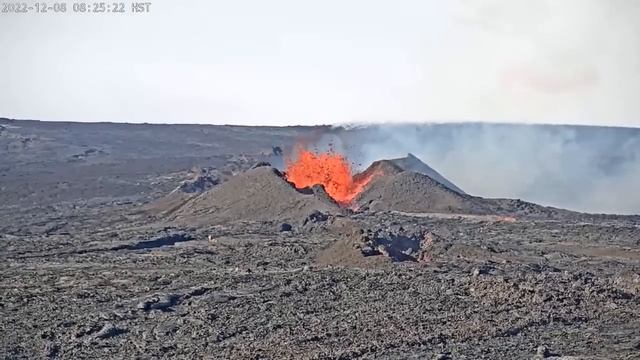 Mauna Loa Eruption, HI - USGS live stream смотреть онлайн