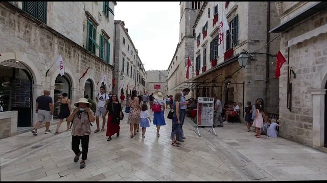 Walk around Dubrovnik Croatia. [4K] смотреть онлайн