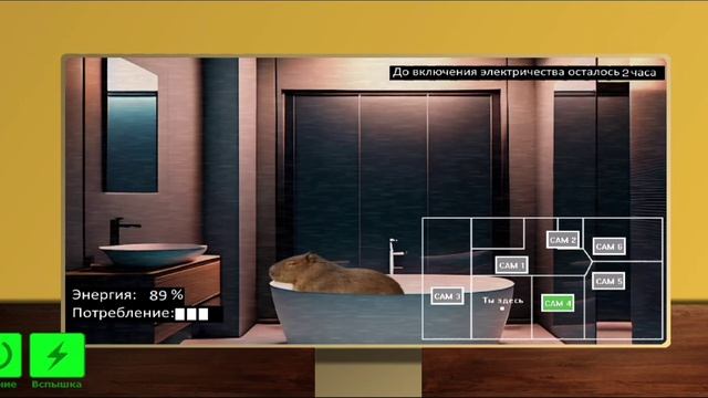 Мимимишная капибара🦫 и белуга🐈 Five hight's at meme's смотреть онлайн