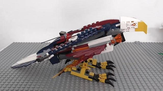 Lego Chima Eris' Fire Eagle Flyer Review! 70142