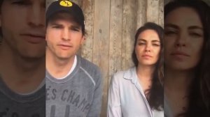 Актриса Мила Кунис вместе с мужем Эштоном Катчером записала видео в поддержку Украины.