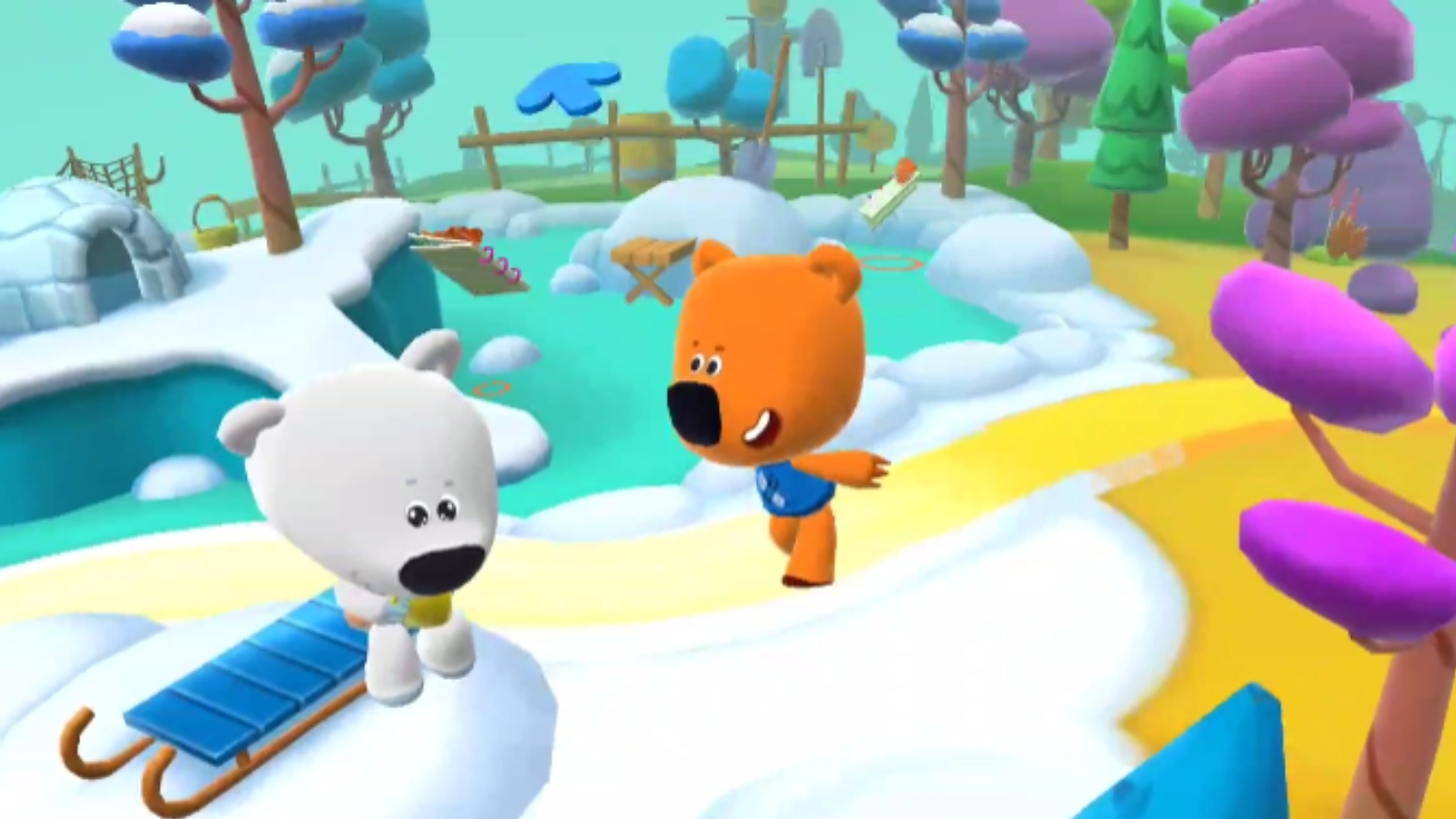 Ми-ми-мишки - мультфильм игра